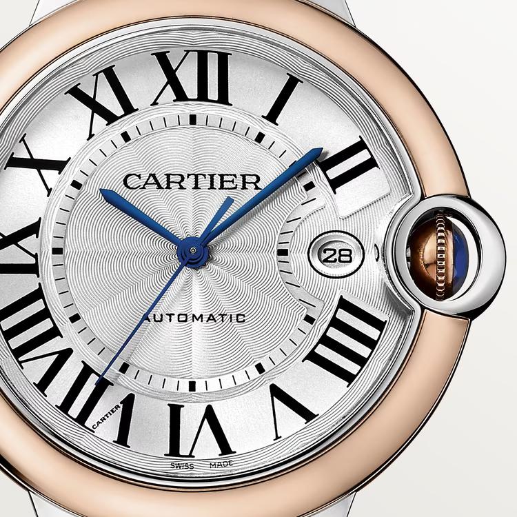 Đồng Hồ Cartier Ballon Bleu De Cartier Large Watch Nam Bạc Hồng