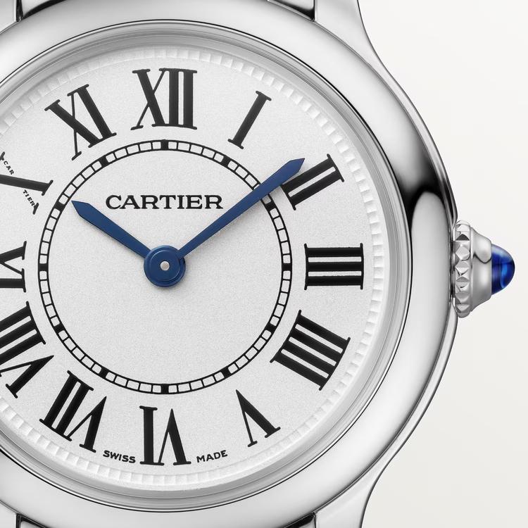 Đồng Hồ Cartier Ronde Must De Cartier Small Watch Nam Bạc