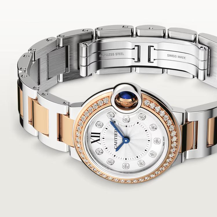 Đồng Hồ Cartier Ballon Bleu De Cartier Small Watch Nữ Vàng Hồng