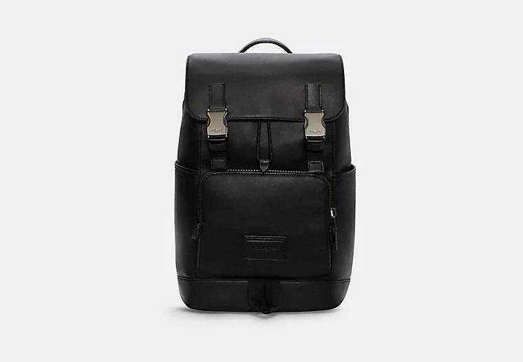 Túi Coach Track Backpack Nam Đen