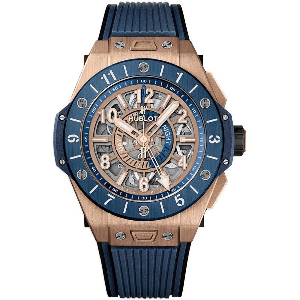 Đồng Hồ Hublot 471.Ol.7128.Rx Big Bang Unico Gmt 45Mm Nam Xanh Navy