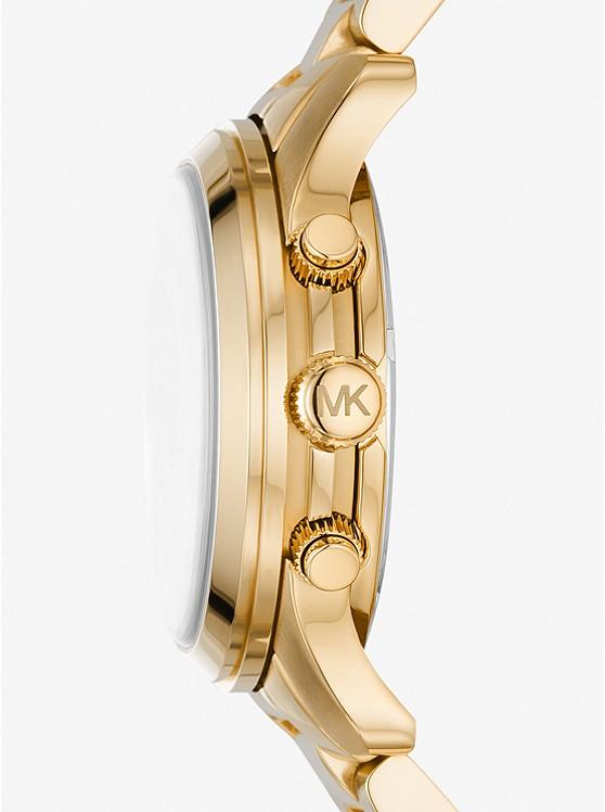 Đồng Hồ Michael Kors Runway Gold-Tone Watch Nam Vàng