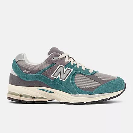 Giày New Balance 2002R Nam Xám Xanh Lá