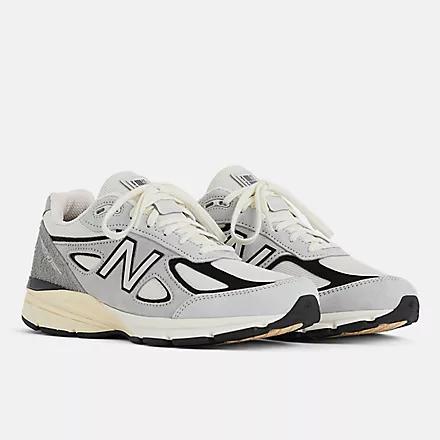 Giày New Balance Made In Usa 990V4 Nữ Xám Đen