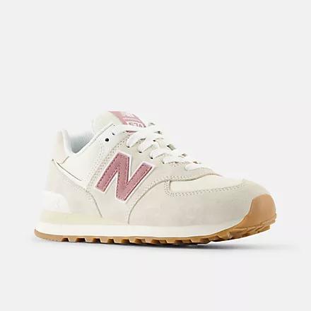 Giày New Balance 574 Nữ Xám Hồng