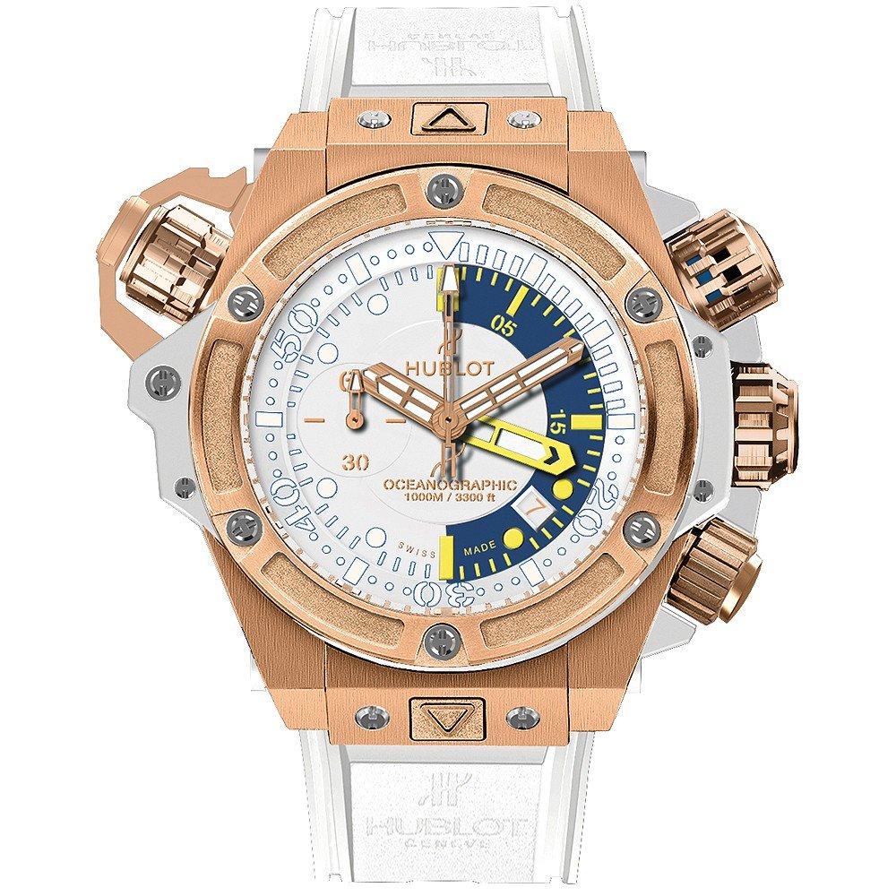 Đồng Hồ Hublot 732.Oe.2180.Rw King Power Oceanographic 1000 48Mm Nam Trắng