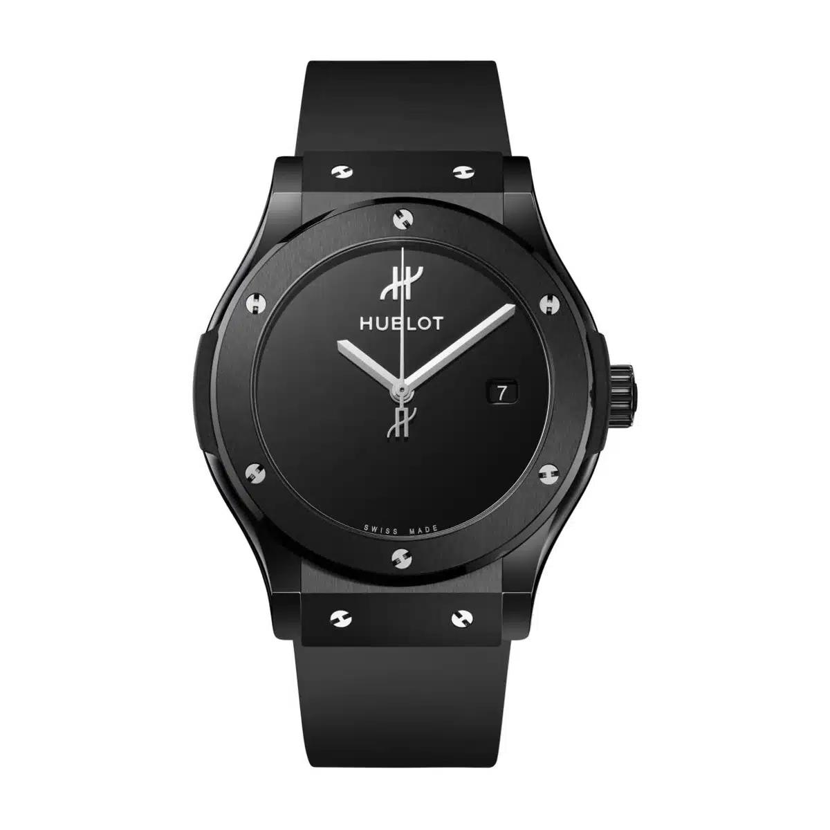 Đồng Hồ Hublot 542.Cx.1270.Rx.Mdm Classic Fussion Black Dial Nam Đen