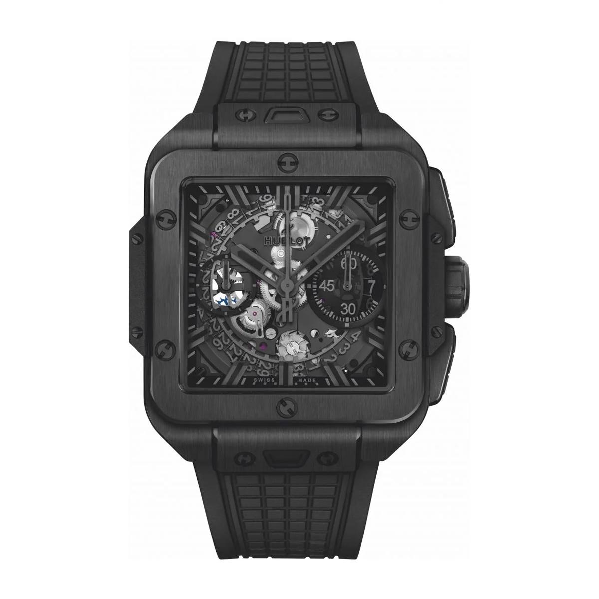 Đồng Hồ Hublot 821.Cx.0140.Rx Big Bang Unico Skeleton Dial Nam Đen