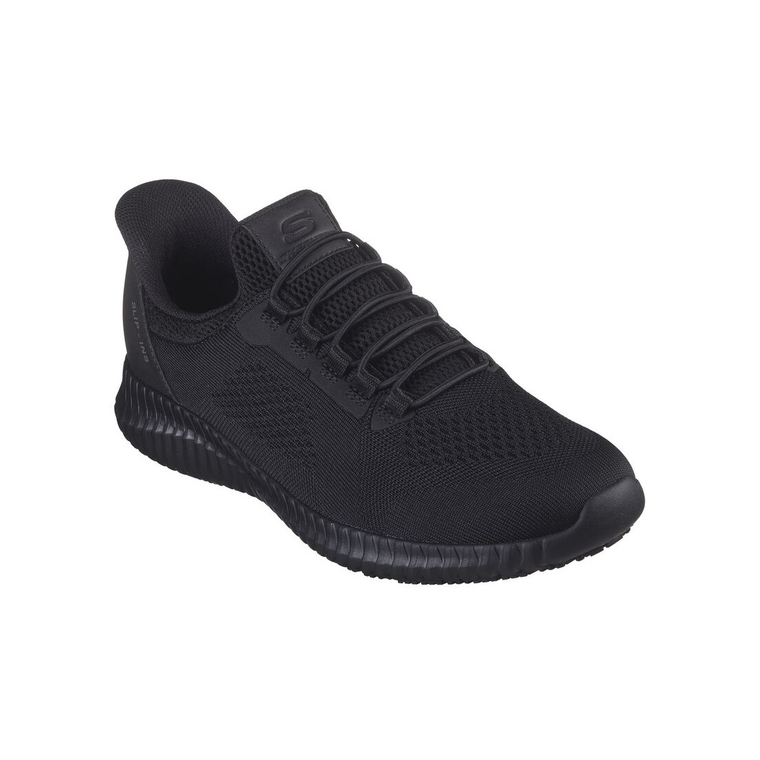 Giày Skechers Slip-Ins Work: Cessnock - Trentix Nam Đen