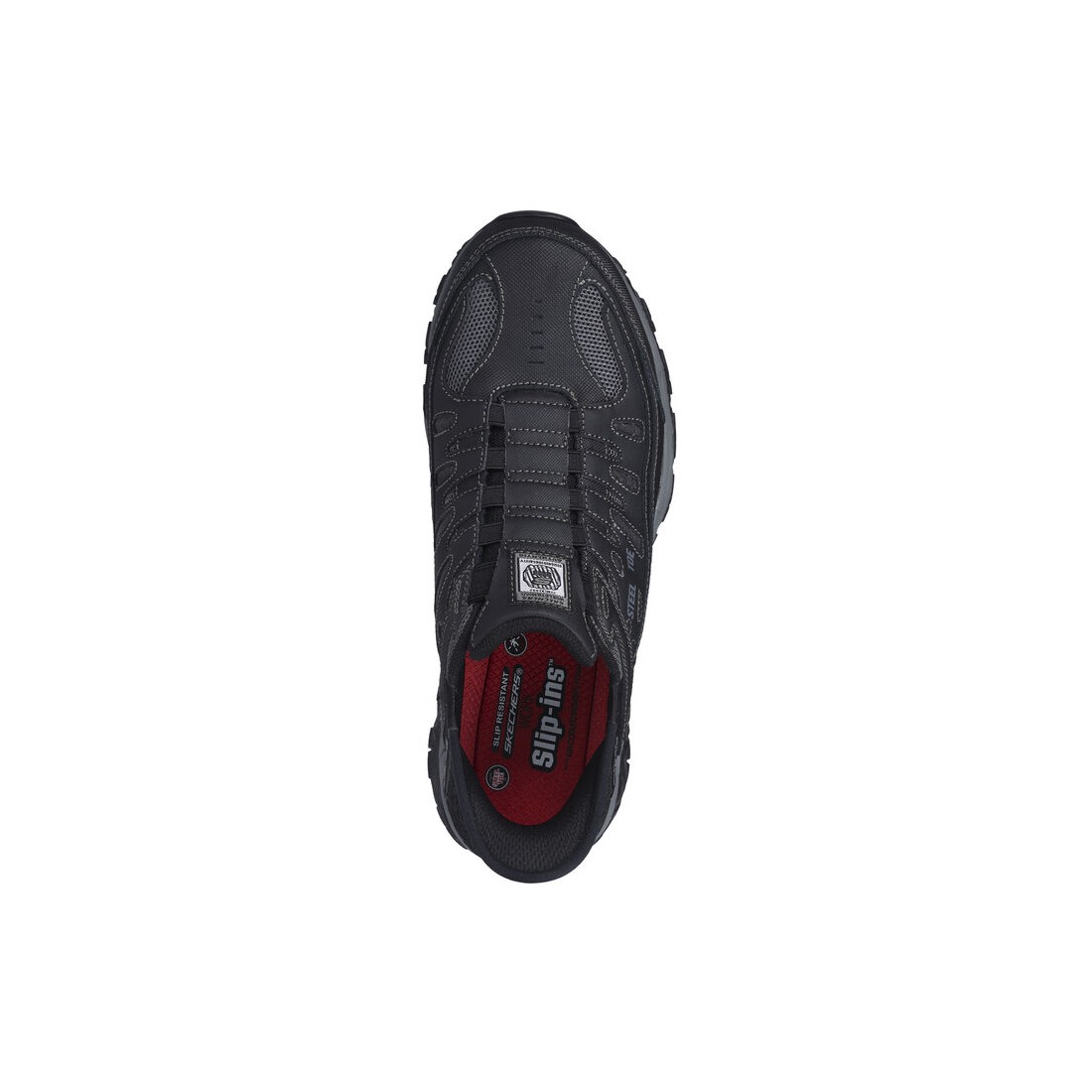 Giày Skechers Slip-Ins Work: Cankton - Faison Nam Đen