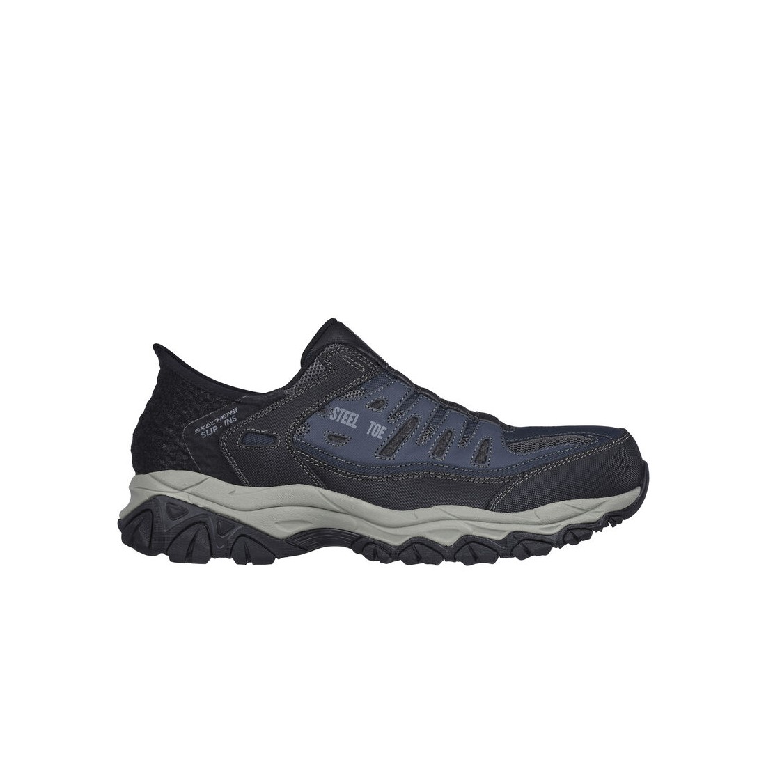 Giày Skechers Slip-Ins Work: Cankton - Faison Nam Xanh Navy