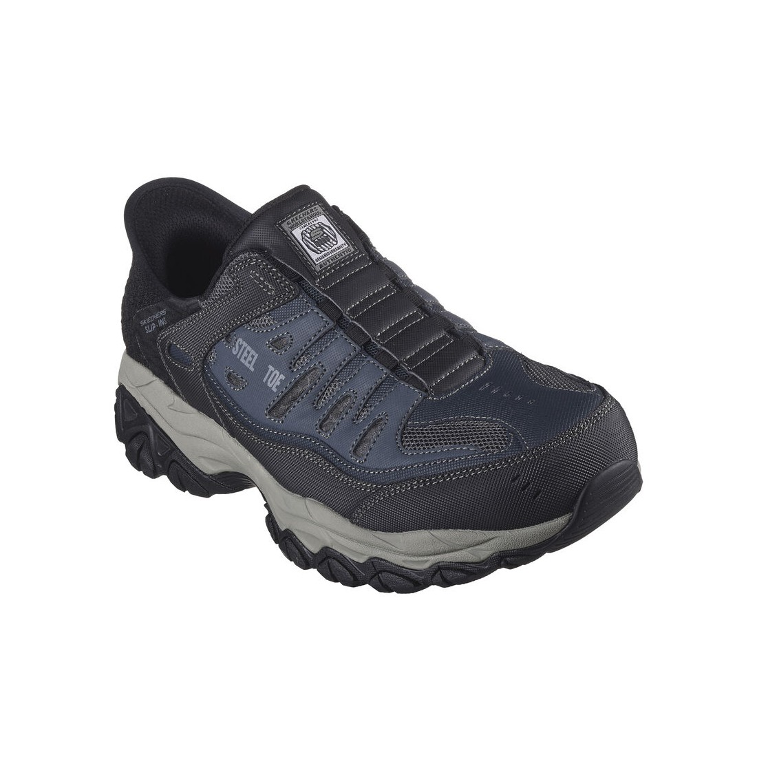 Giày Skechers Slip-Ins Work: Cankton - Faison Nam Xanh Navy