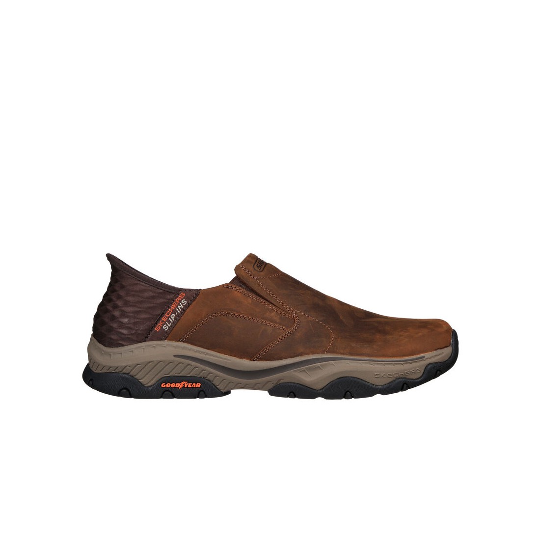 Giày Skechers Slip-Ins Rf: Craster - Lanigan Nam Nâu