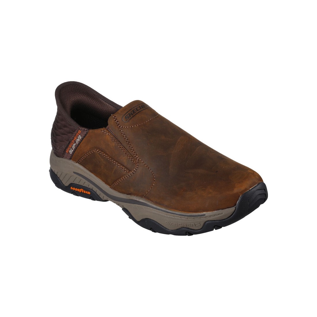 Giày Skechers Slip-Ins Rf: Craster - Lanigan Nam Nâu