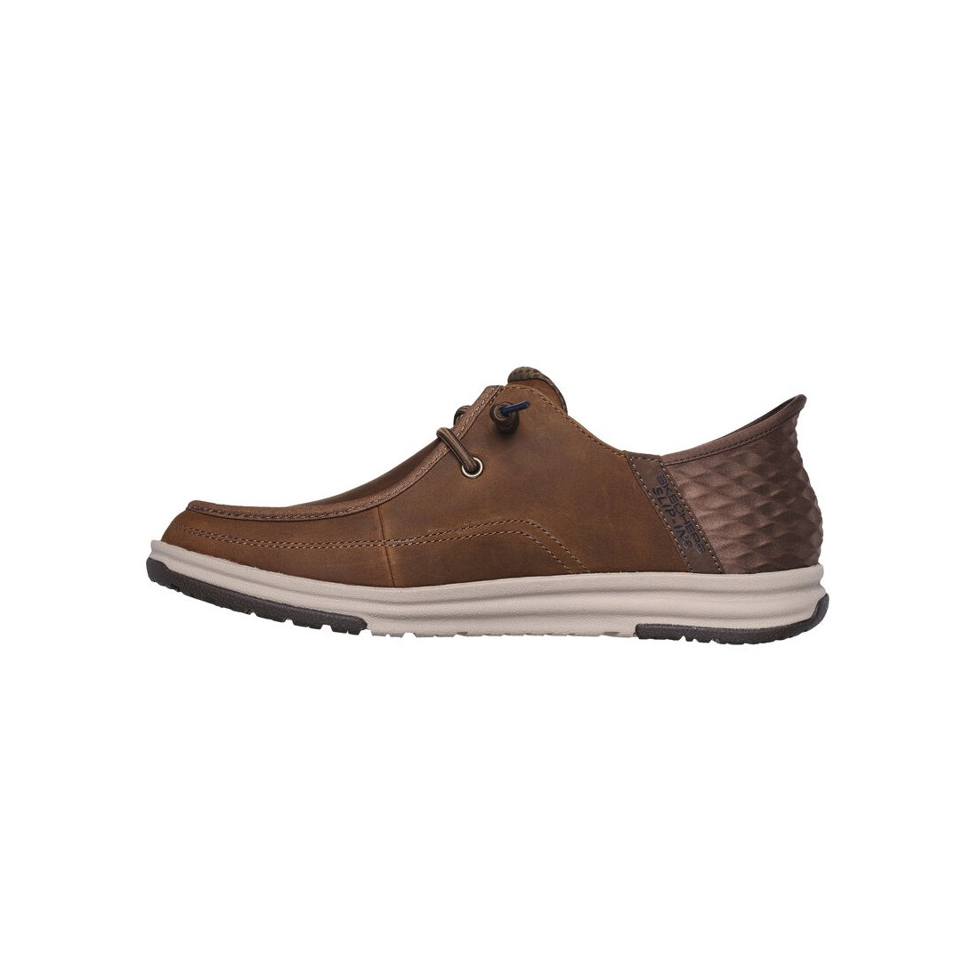 Giày Skechers Slip-Ins Relaxed Fit: Melson 2 - Orvano Nam Nâu