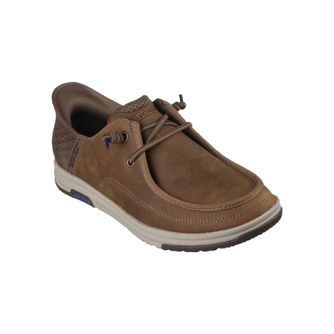 Giày Skechers Slip-Ins Relaxed Fit: Melson 2 - Orvano Nam Nâu