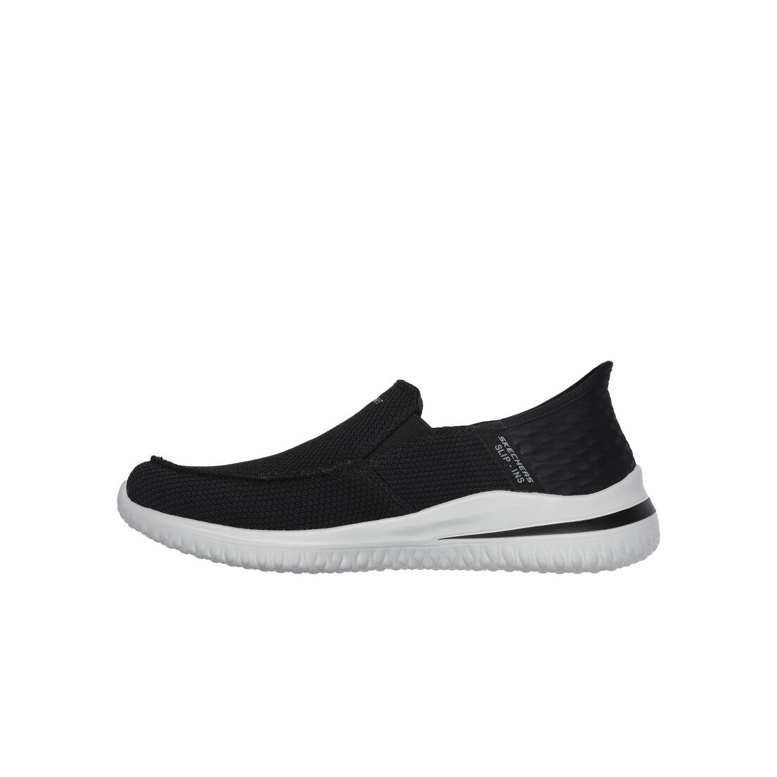 Giày Skechers Slip-Ins: Delson 3.0 - Cabrino Nam Đen