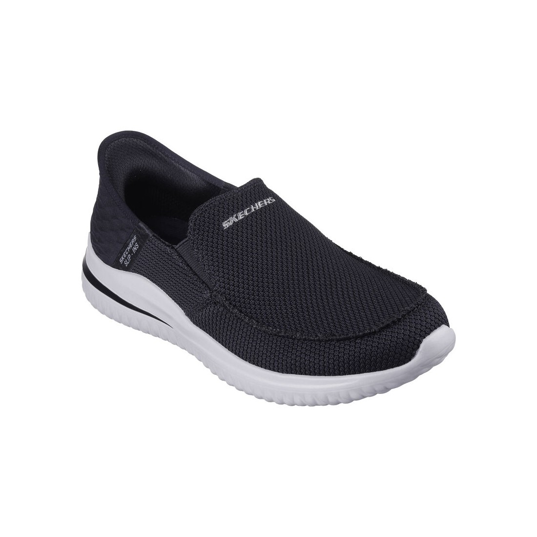 Giày Skechers Slip-Ins: Delson 3.0 - Cabrino Nam Đen