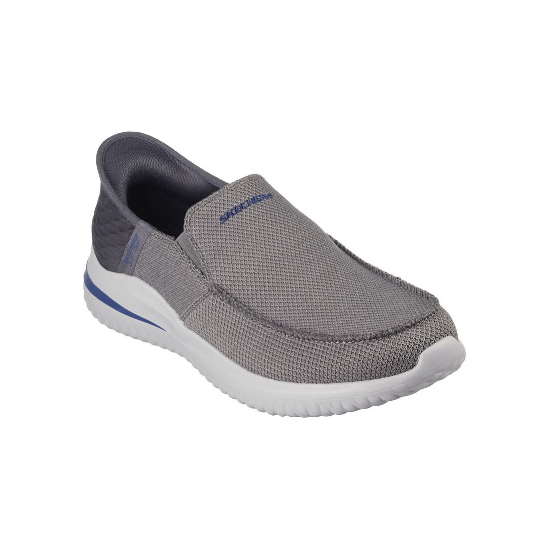 Giày Skechers Slip-Ins: Delson 3.0 - Cabrino Nam Xám