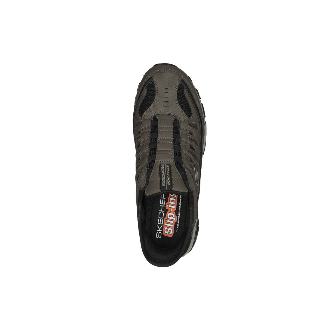 Giày Skechers Slip-Ins: After Burn M. Fit - Ridgeburn Nam Nâu