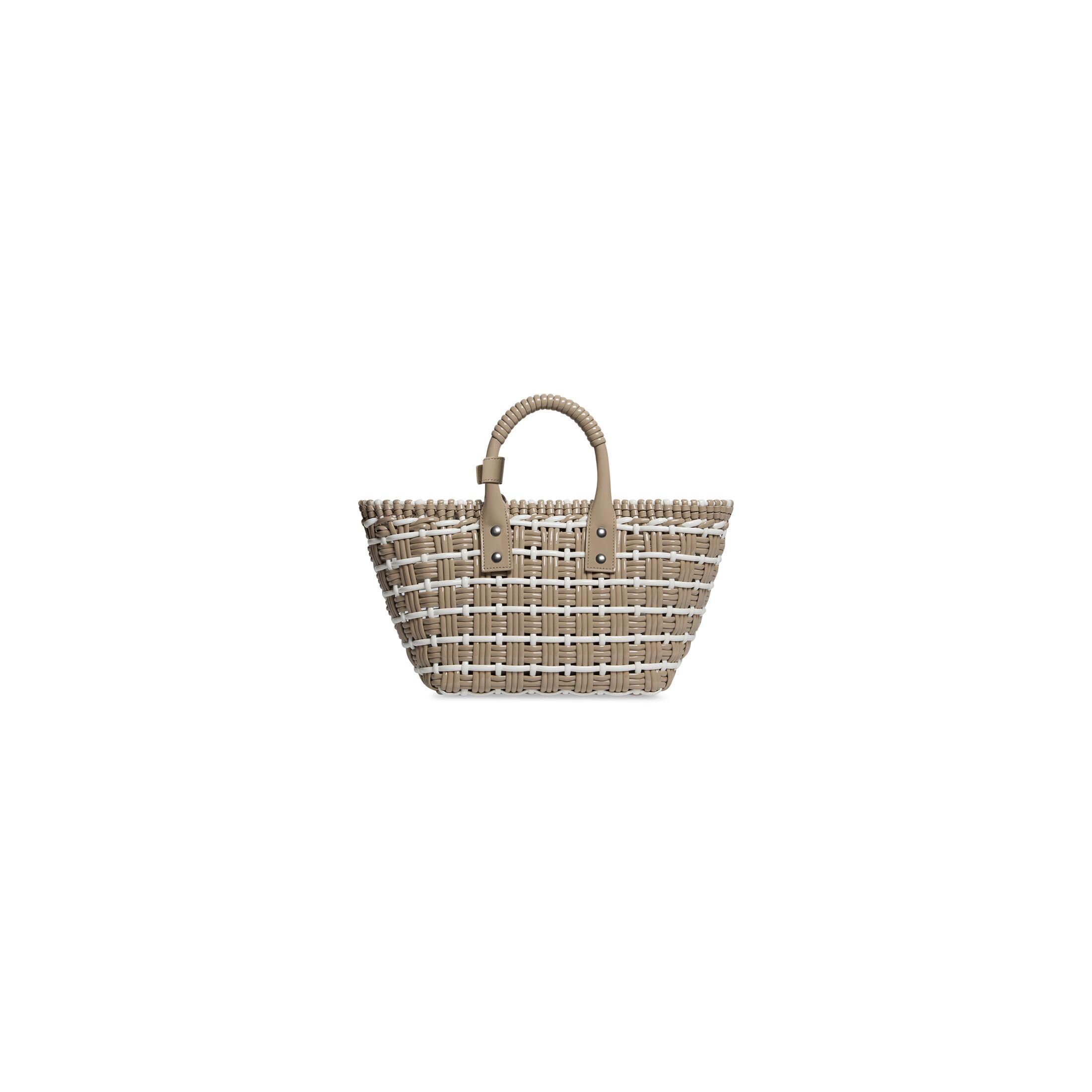 Túi Balenciaga Bistro Xs Basket With Strap Nữ Nâu