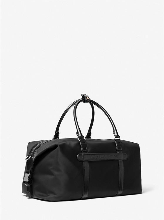 Túi Michael Kors Brooklyn Recycled Nylon Duffel Bag Nam Đen