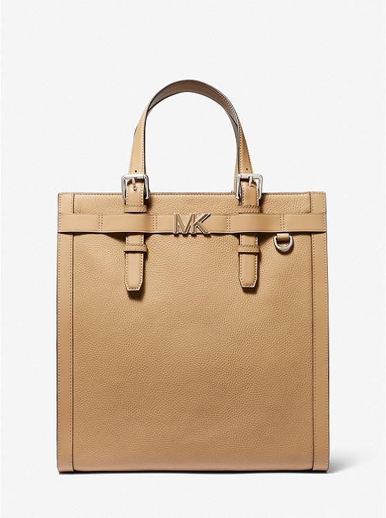 Túi Michael Kors Hudson Pebbled Leather Tote Bag Nam Be