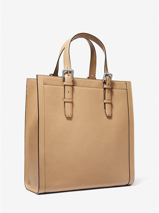 Túi Michael Kors Hudson Pebbled Leather Tote Bag Nam Be