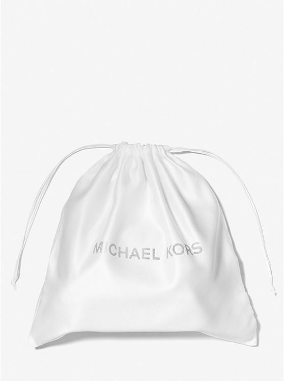 Túi Michael Kors Medium Logo Woven Dust Bag Nam Trắng