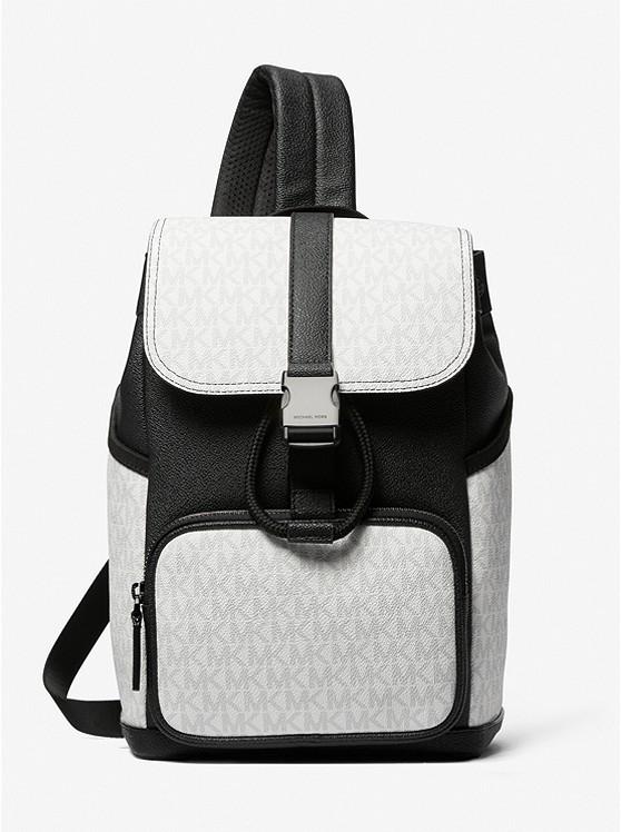 Túi Michael Kors Cooper Logo Sling Pack Nam Trắng