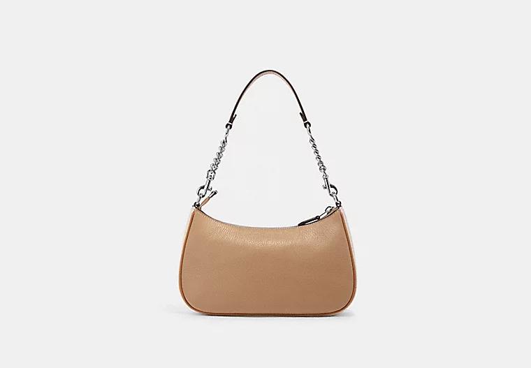 Túi Coach Teri Shoulder Bag In Colorblock Nữ Be