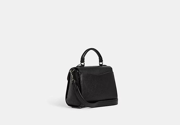 Túi Coach Morgan Top Handle Satchel Nữ Đen