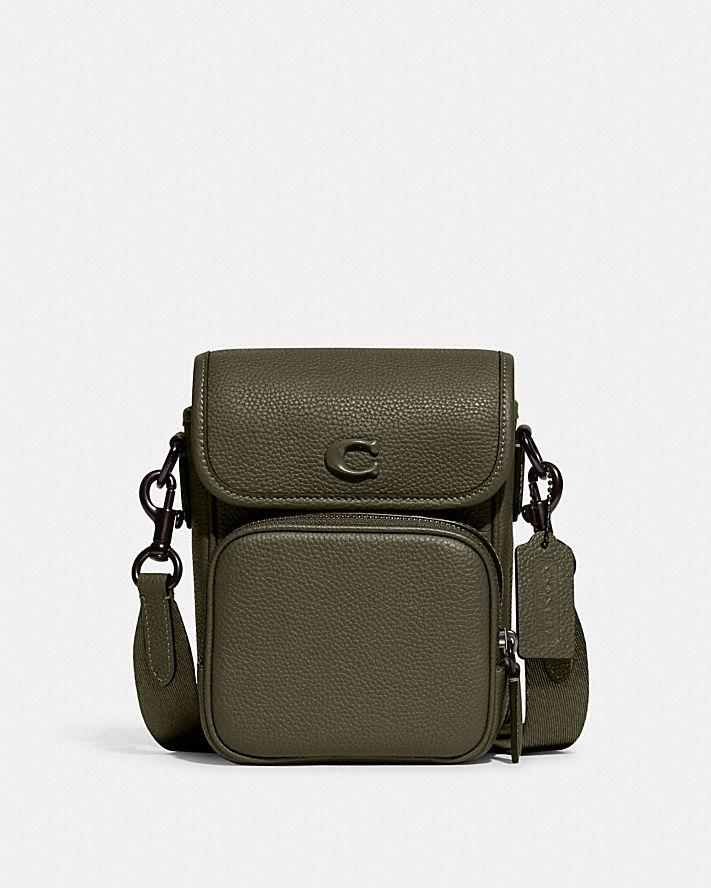 Túi Coach Lee Crossbody Nam Xanh Lá