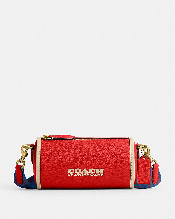 Túi Coach Orion Barrel Bag-B4/Sport Red Nữ Đỏ