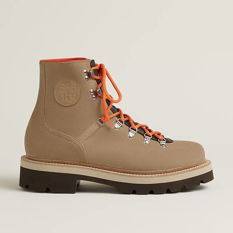 Giày Hermes Hike Ankle Boot Nam Be