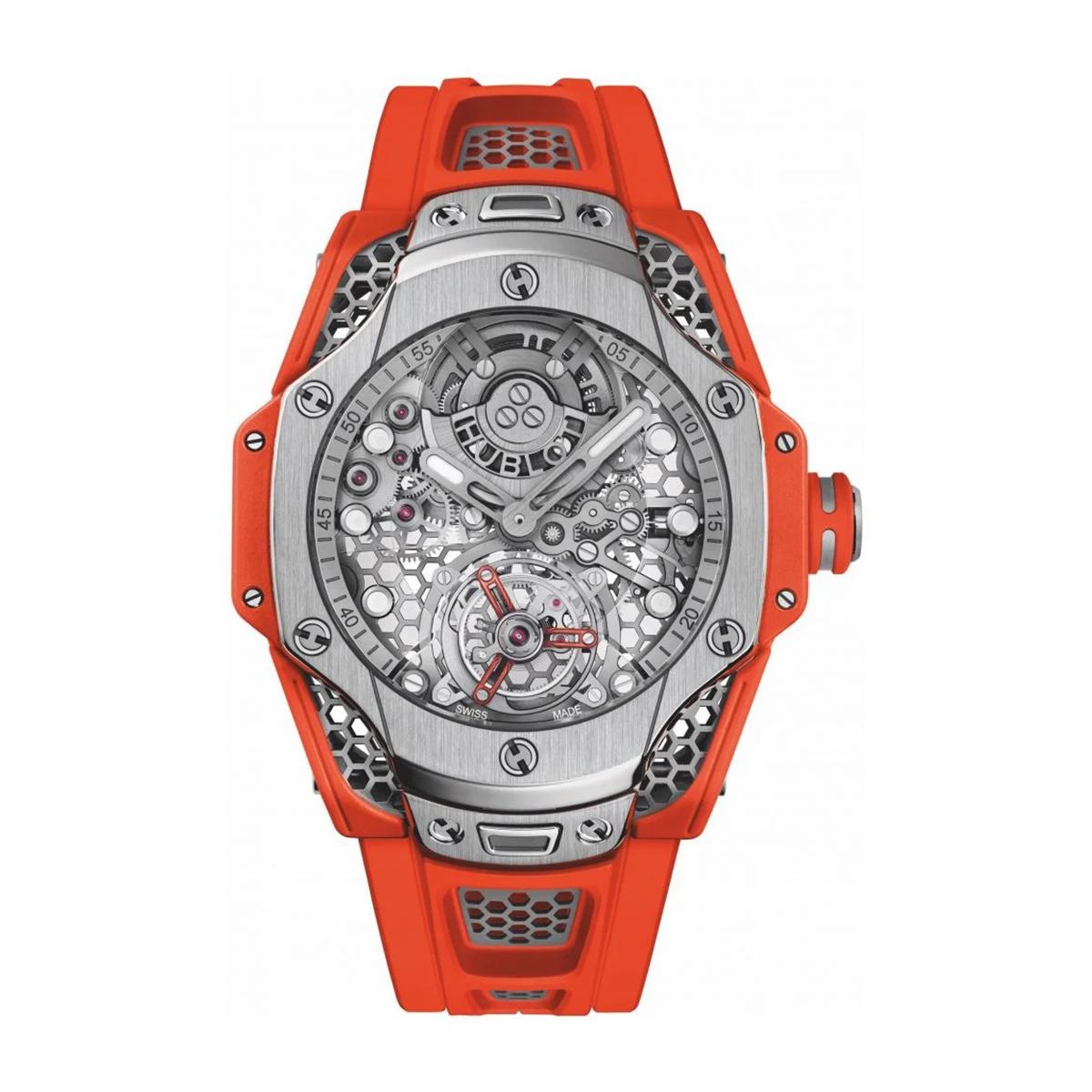 Đồng Hồ Hublot 428.Nx.0100.Rx.Sra22 Big Bang Skeleton Dial Nam Cam