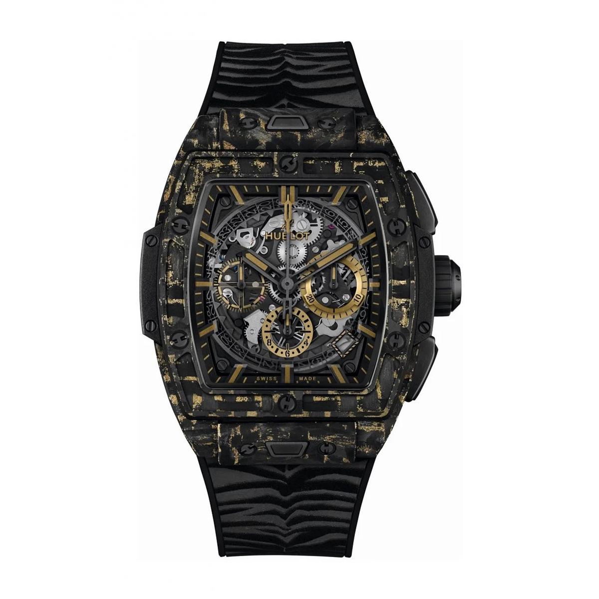 Đồng Hồ Hublot 642.Qx.0113.Rx.Tig22 Big Bang Skeleton Dial Nam Đen