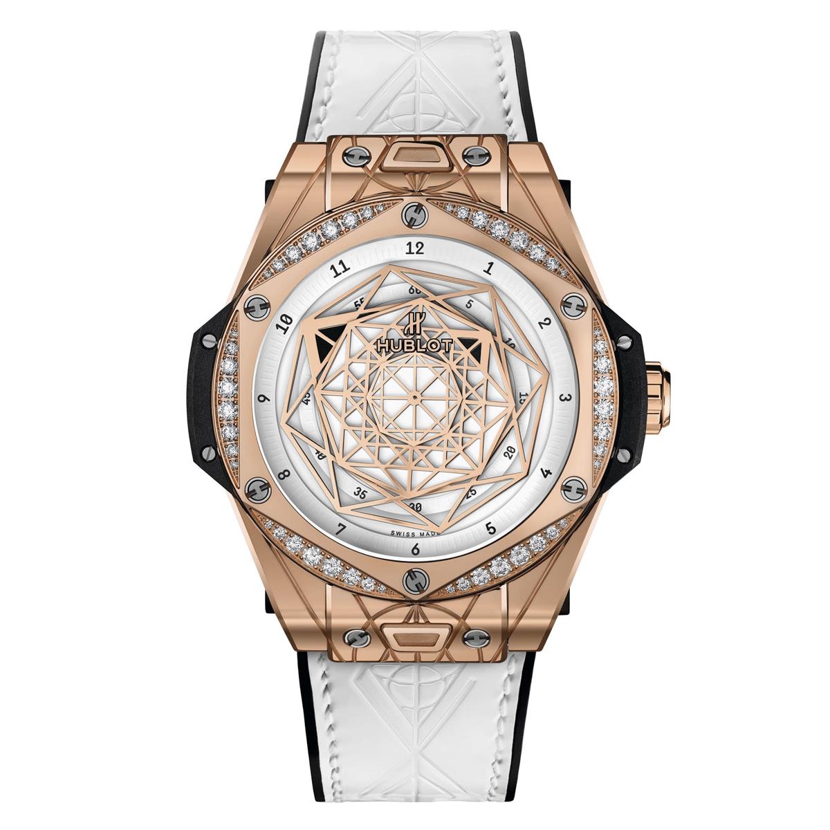 Đồng Hồ Hublot 465-Os-2028-Vr-1204-Mxm19 Big Bang 39 Mm Watch Nữ Trắng