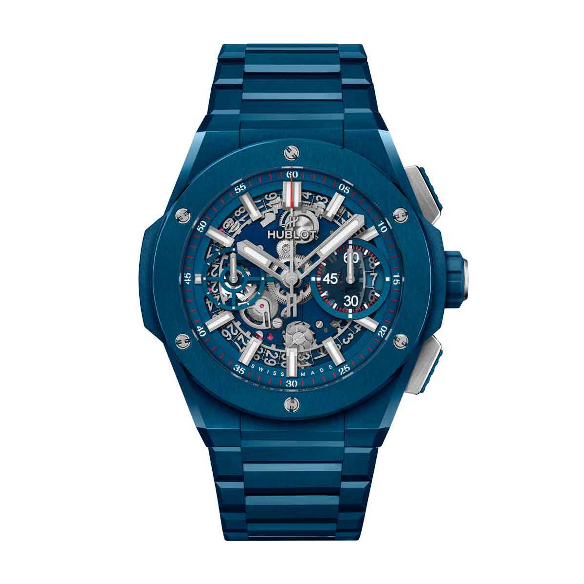 Đồng Hồ Hublot 451-Ex-5123-Ex Big Bang 42 Mm Watch Nam Xanh Dương