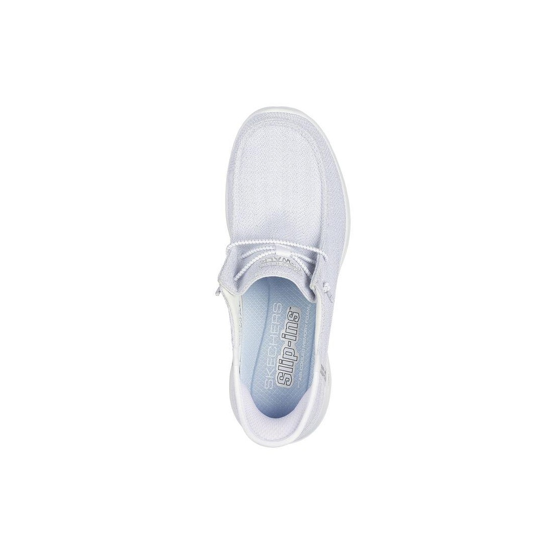 Giày Skechers Slip-Ins: Go Walk Joy - Fantasia Nữ Trắng