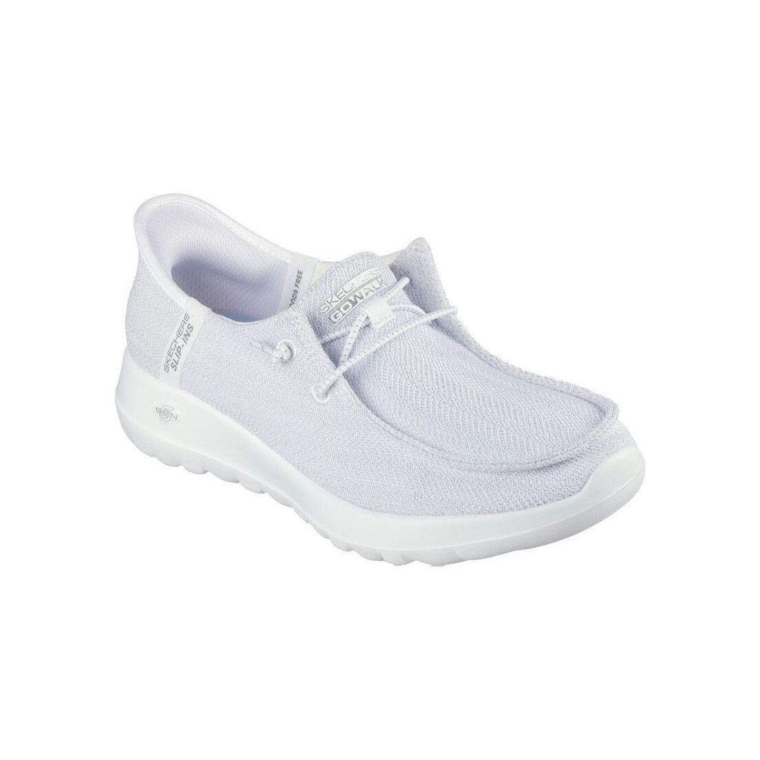 Giày Skechers Slip-Ins: Go Walk Joy - Fantasia Nữ Trắng