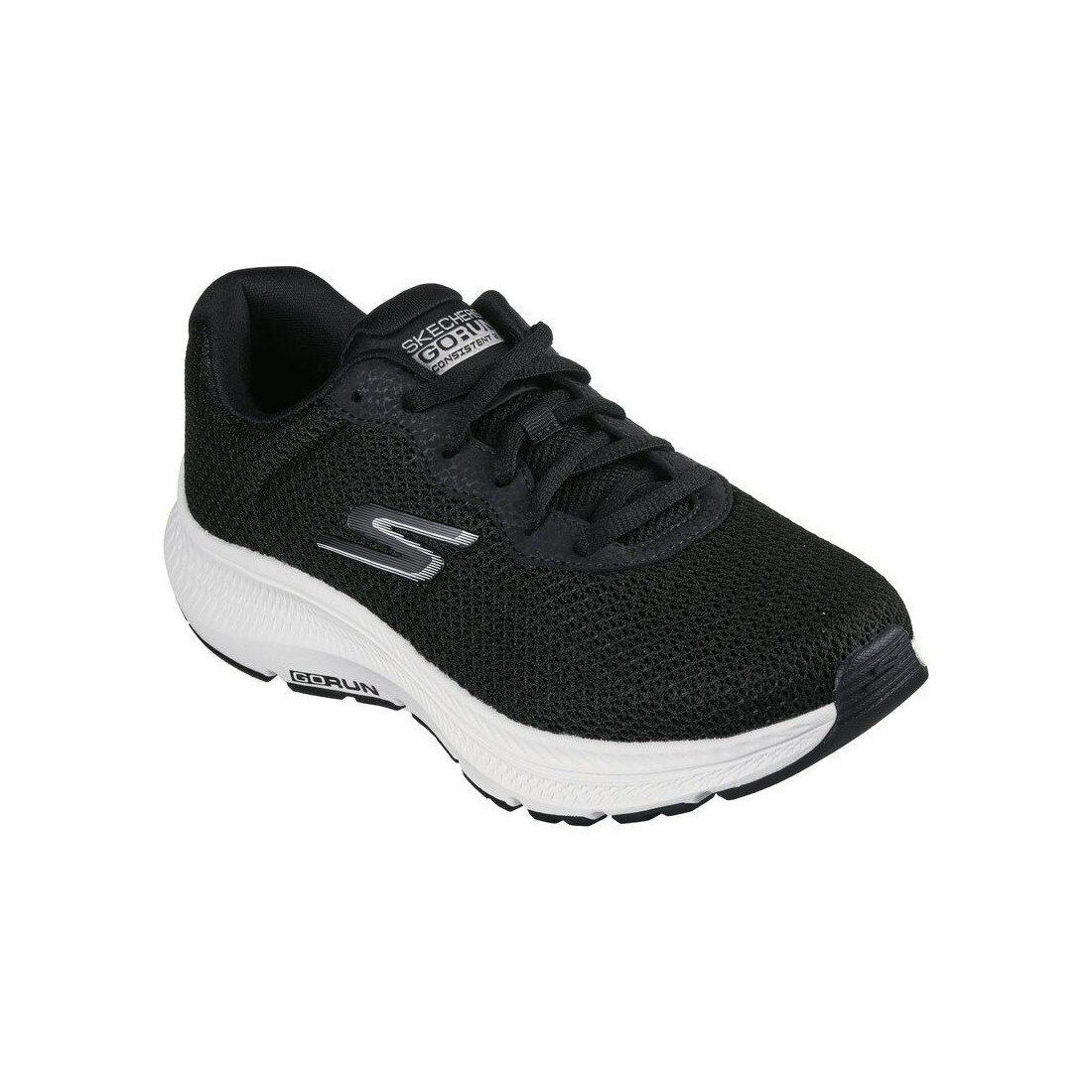 Giày Skechers Go Run Consistent 2.0 - Engaged Nữ Đen Trắng