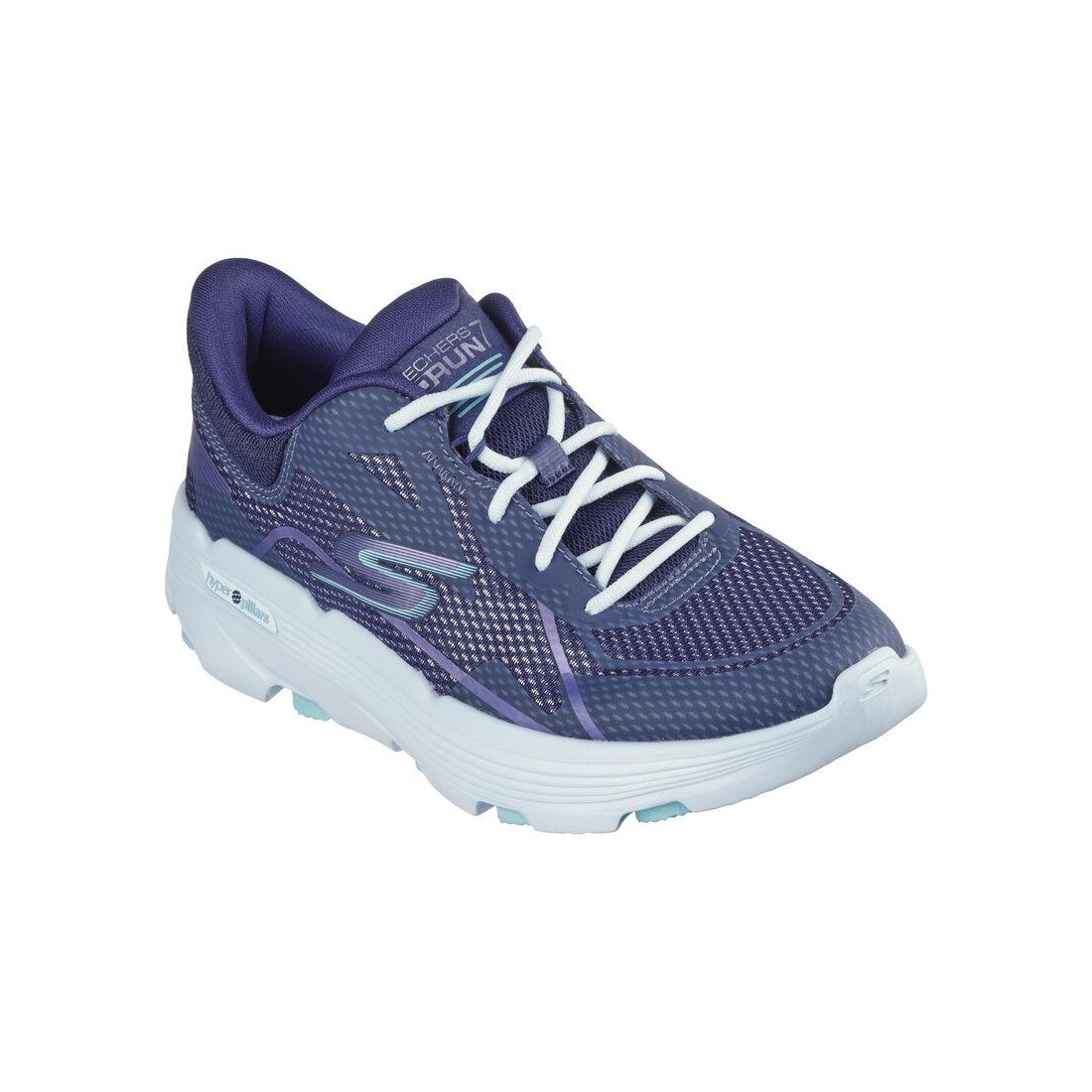 Giày Skechers Go Run 7.0 - Interval Nữ Xanh Navy