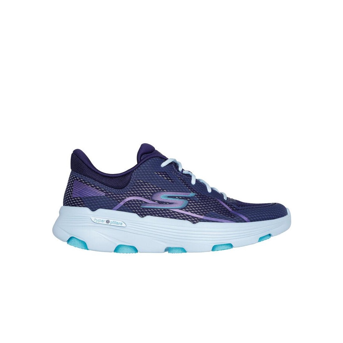 Giày Skechers Go Run 7.0 - Interval Nữ Xanh Navy