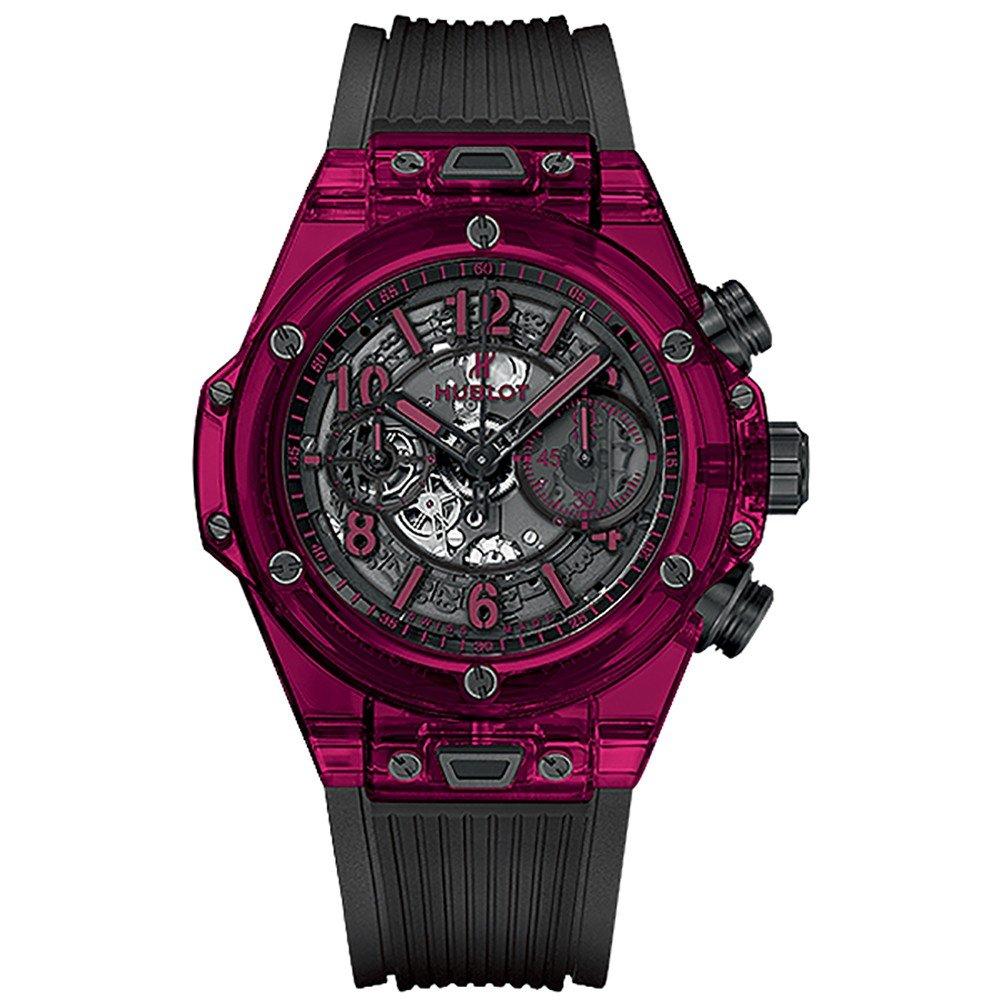 Đồng Hồ Hublot 411.Jr.4901.Rt Big Bang Unico 45Mm Nam Đen Tím