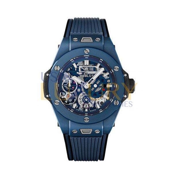 Đồng Hồ Hublot 414.Ex.5123.Rx Big Bang Meca 10 Ceramic Blue Nam Xanh Dương