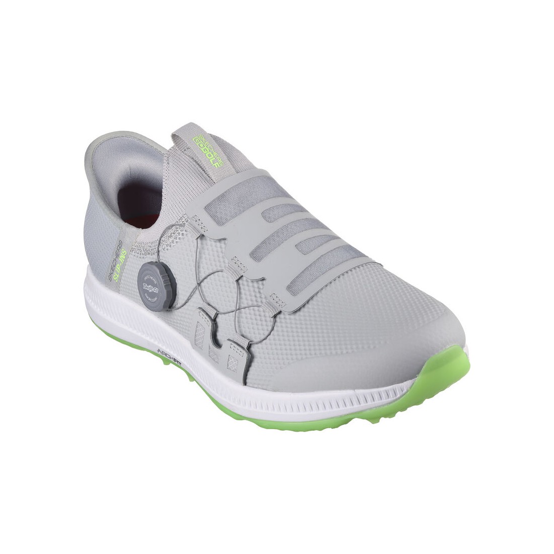 Giày Skechers Slip-Ins: Go Golf Elite 5 - Slip 'In Nam Xám