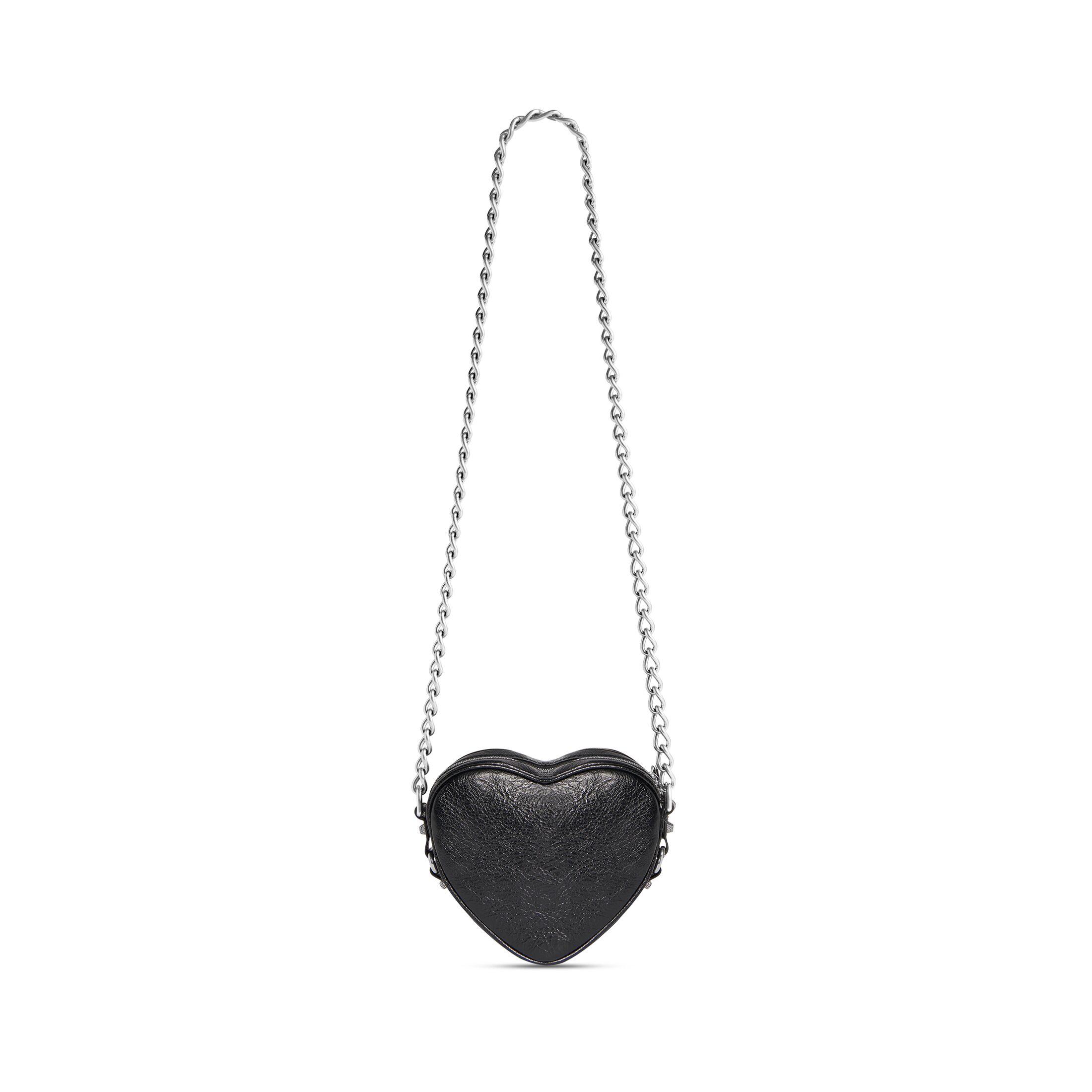 Túi Balenciaga Le Cagole Heart Mini Bag Nữ Đen