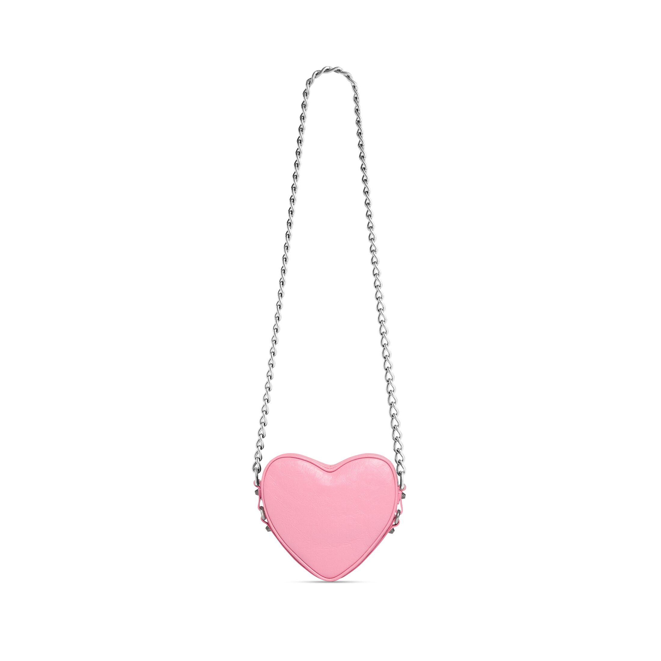 Túi Balenciaga Le Cagole Heart Mini Bag Nữ Hồng