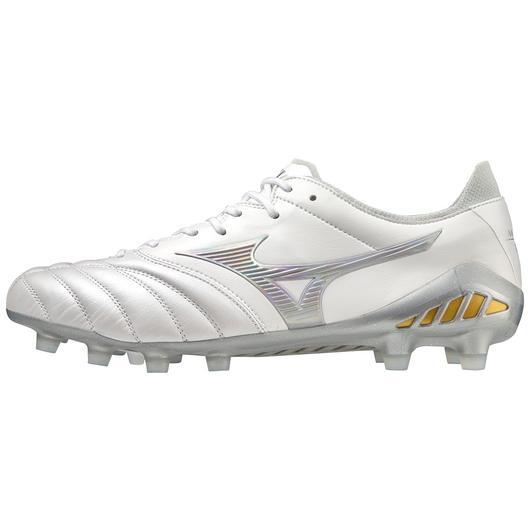 Giày Mizuno Morelia Neo Iii Made In Japan Soccer Cleat Nam Trắng Xám